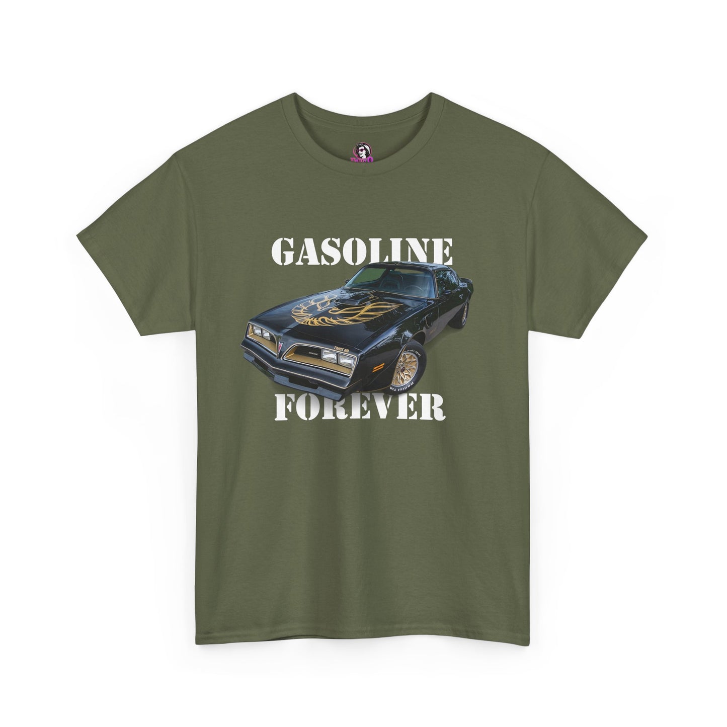 Gasoline Forever | Vintage Car Tee, Automotive T-Shirt, Gift for Car Lovers, Cool Graphic Tee