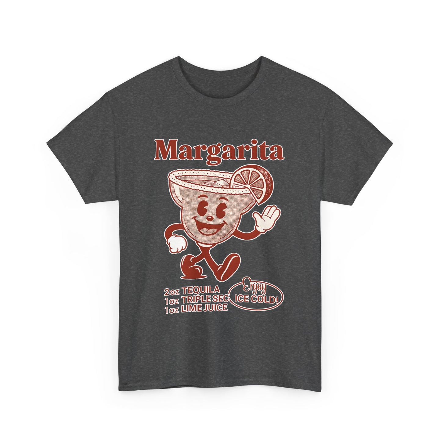 Retro Margarita T-Shirt, Fun Summer Wear, Cocktail Party Gift, Unisex Graphic Tee, Perfect for Happy Hour, Beach Vibes