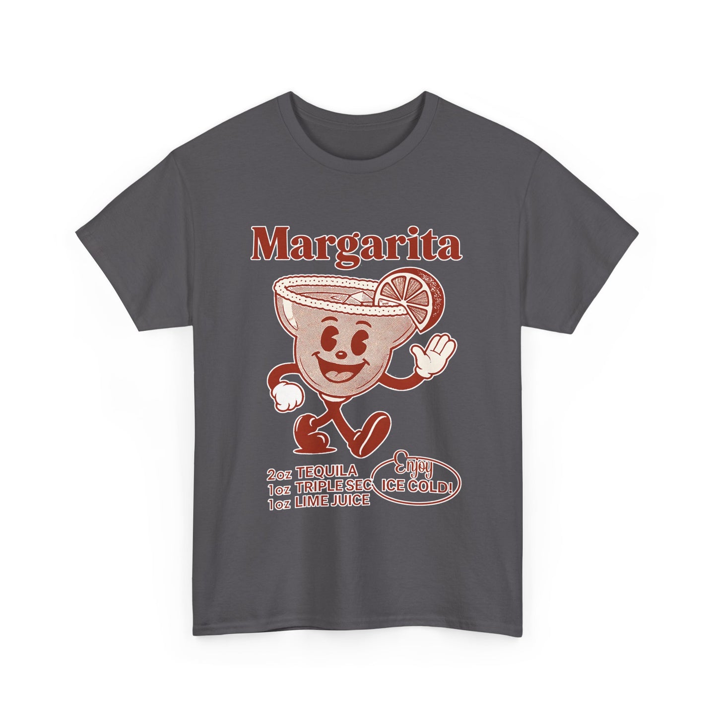 Retro Margarita T-Shirt, Fun Summer Wear, Cocktail Party Gift, Unisex Graphic Tee, Perfect for Happy Hour, Beach Vibes