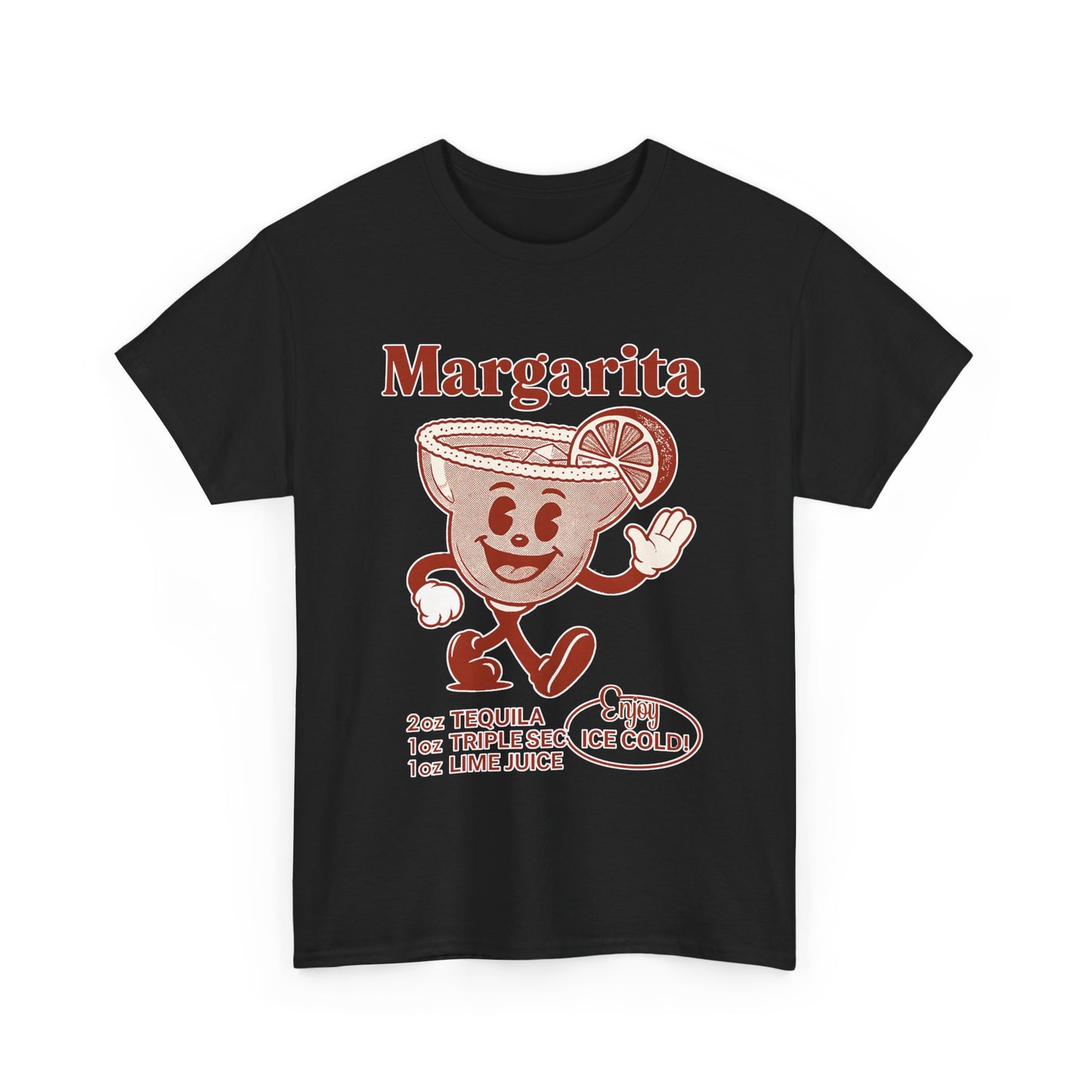 Retro Margarita T-Shirt, Fun Summer Wear, Cocktail Party Gift, Unisex Graphic Tee, Perfect for Happy Hour, Beach Vibes