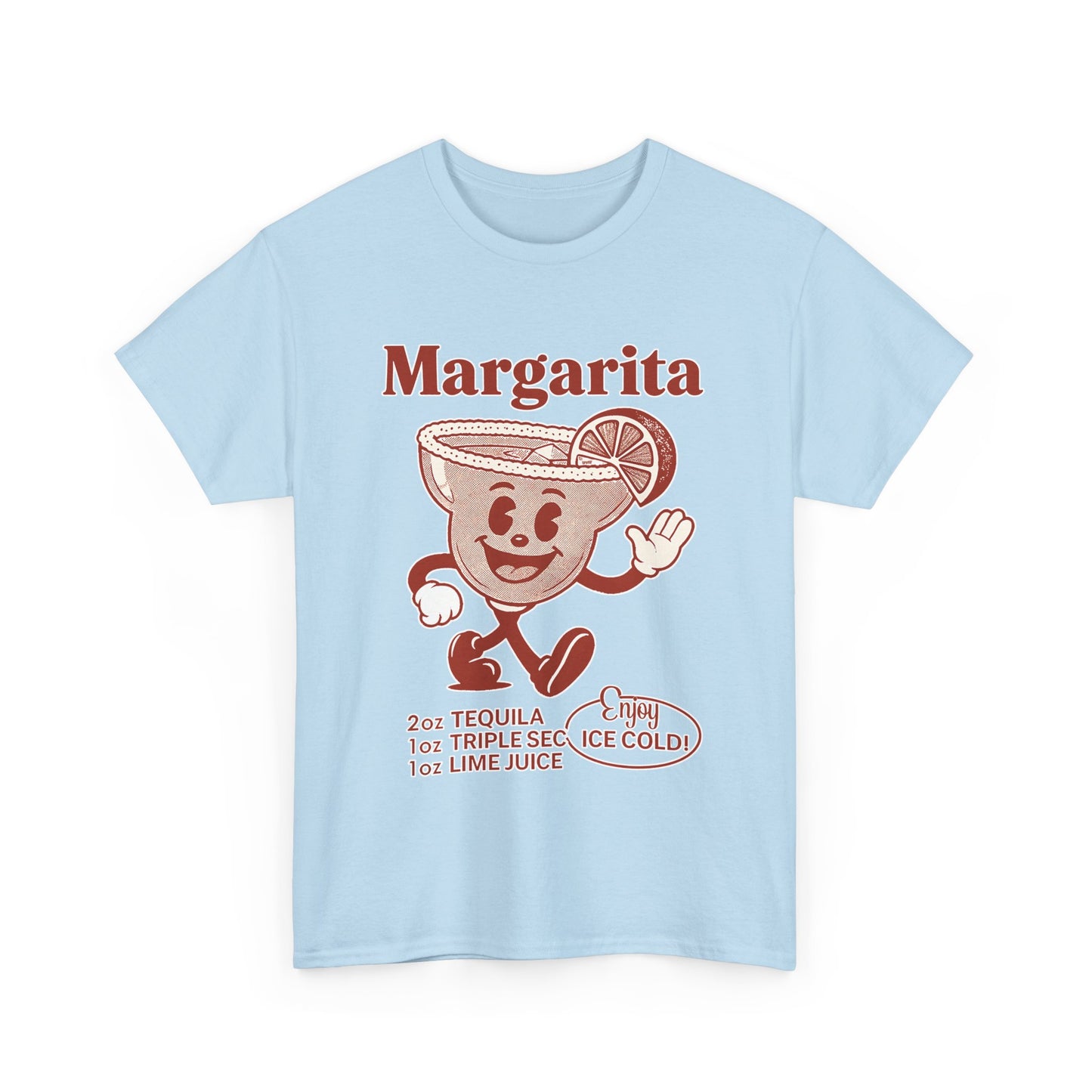 Retro Margarita T-Shirt, Fun Summer Wear, Cocktail Party Gift, Unisex Graphic Tee, Perfect for Happy Hour, Beach Vibes