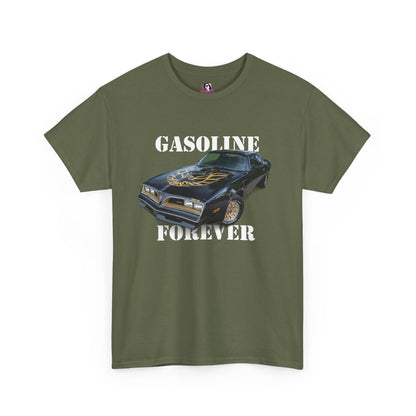 Gasoline Forever | Vintage Car Tee, Automotive T-Shirt, Gift for Car Lovers, Cool Graphic Tee
