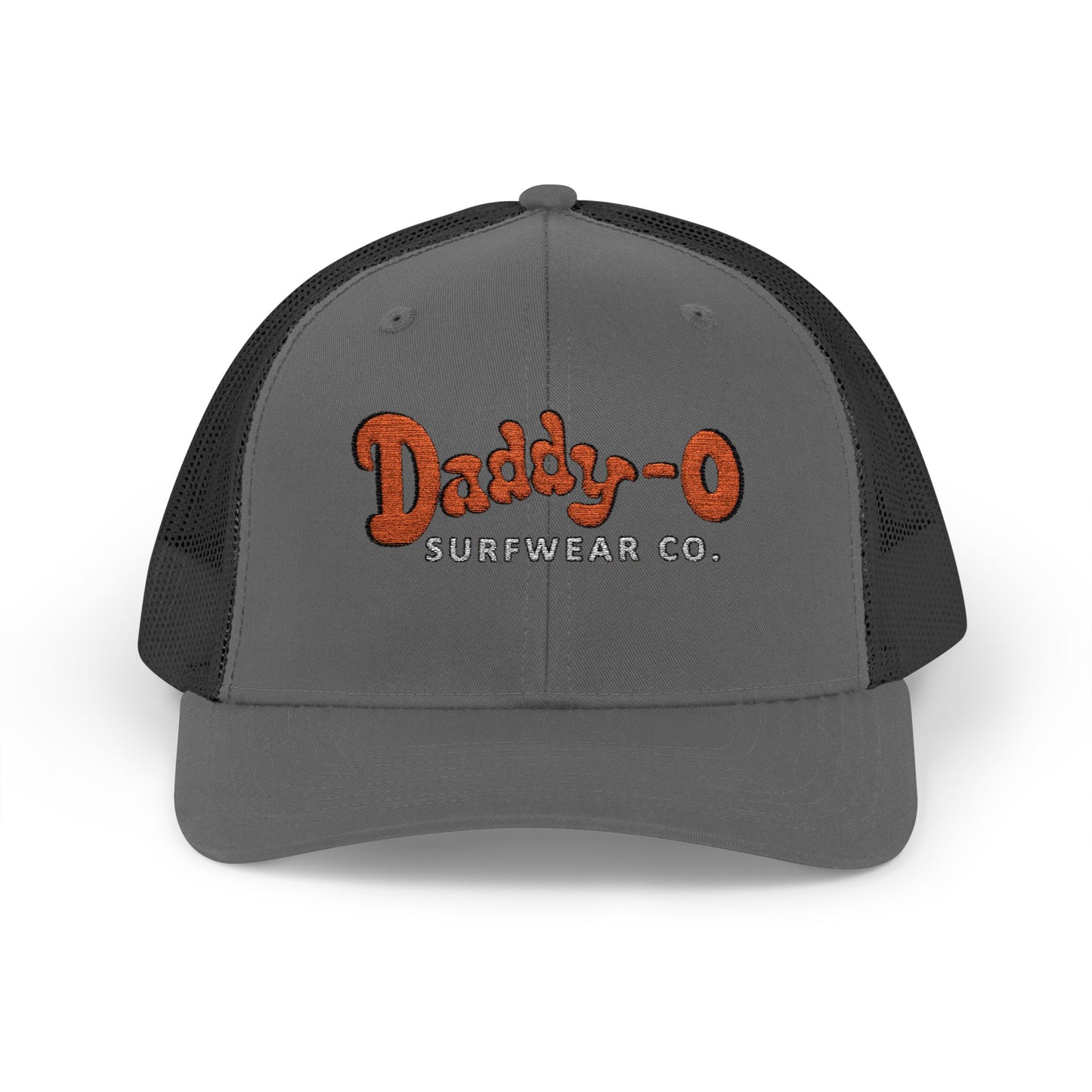 Daddy-O Surfwear Co. Snapback Trucker Hat — Vintage Surf Retro Cap