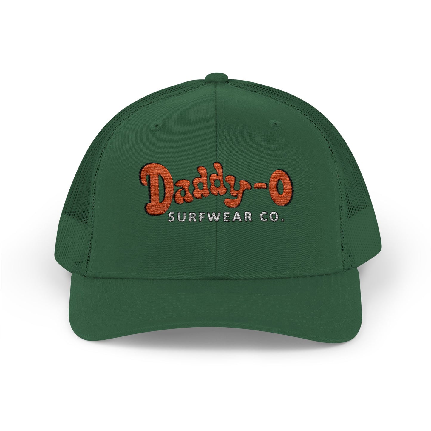 Daddy-O Surfwear Co. Snapback Trucker Hat — Vintage Surf Retro Cap