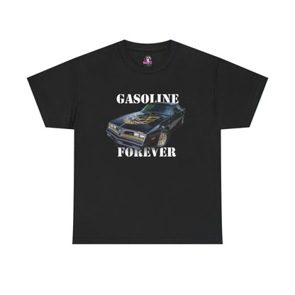 Gasoline Forever | Vintage Car Tee, Automotive T-Shirt, Gift for Car Lovers, Cool Graphic Tee