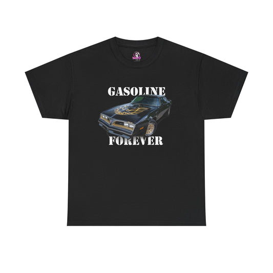 Gasoline Forever | Vintage Car Tee, Automotive T-Shirt, Gift for Car Lovers, Cool Graphic Tee