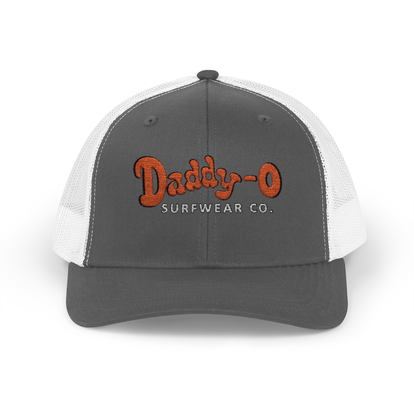 Daddy-O Surfwear Co. Snapback Trucker Hat — Vintage Surf Retro Cap