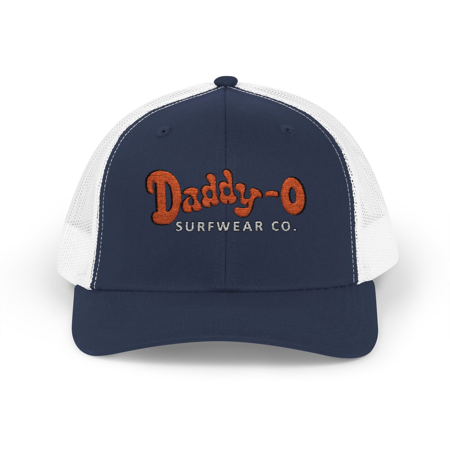 Daddy-O Surfwear Co. Snapback Trucker Hat — Vintage Surf Retro Cap